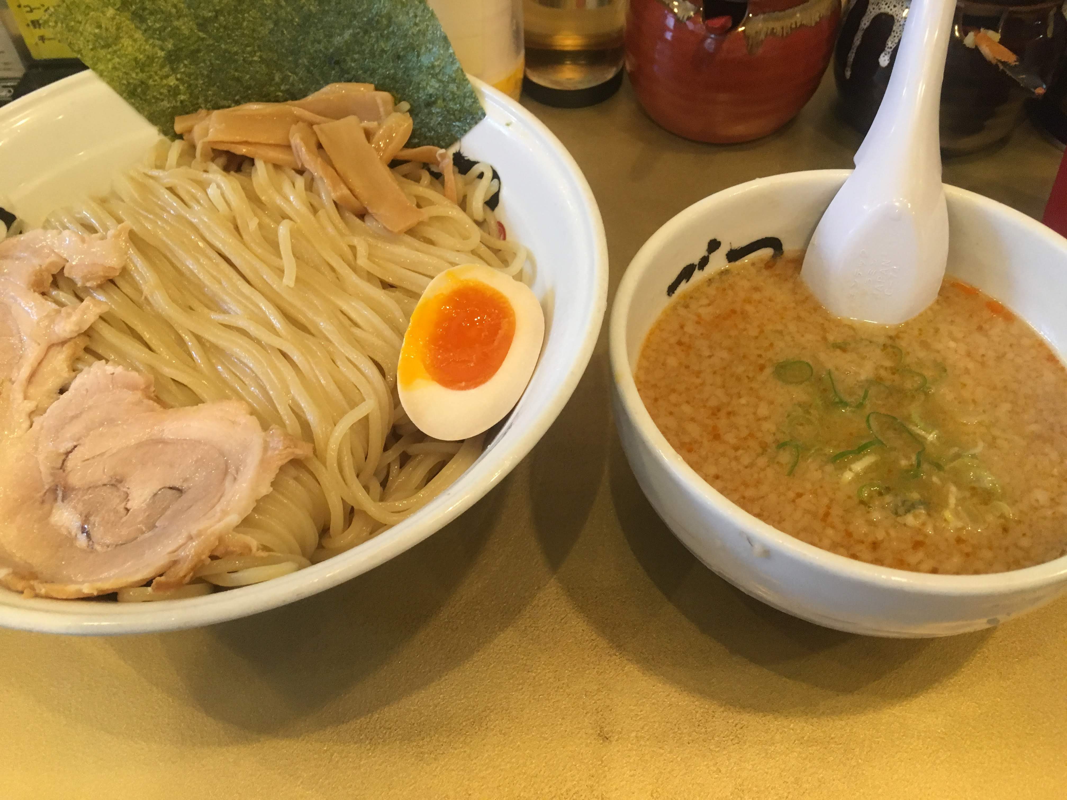 ごっつ 秋葉原店 の つけ麺大地 みそベース 大盛 を食べてきました